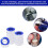 Ταινία στεγανοποίησης σπειρώματος PTFE, λευκή ταινία υδραυλικού 10 ρολά, για 4