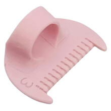 Nahtführung für Nähmaschinen, 3-mm-Kantennähwerkzeug, universelles Quiltzubehör mit Skala, rosa, 1 Stück