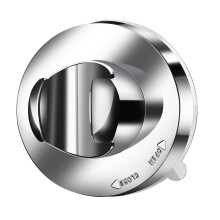 Shower Suction Cup Accessory Holder Strong Adjustable Shower Head Bathroom Bathroom Products Utility Silver one Size