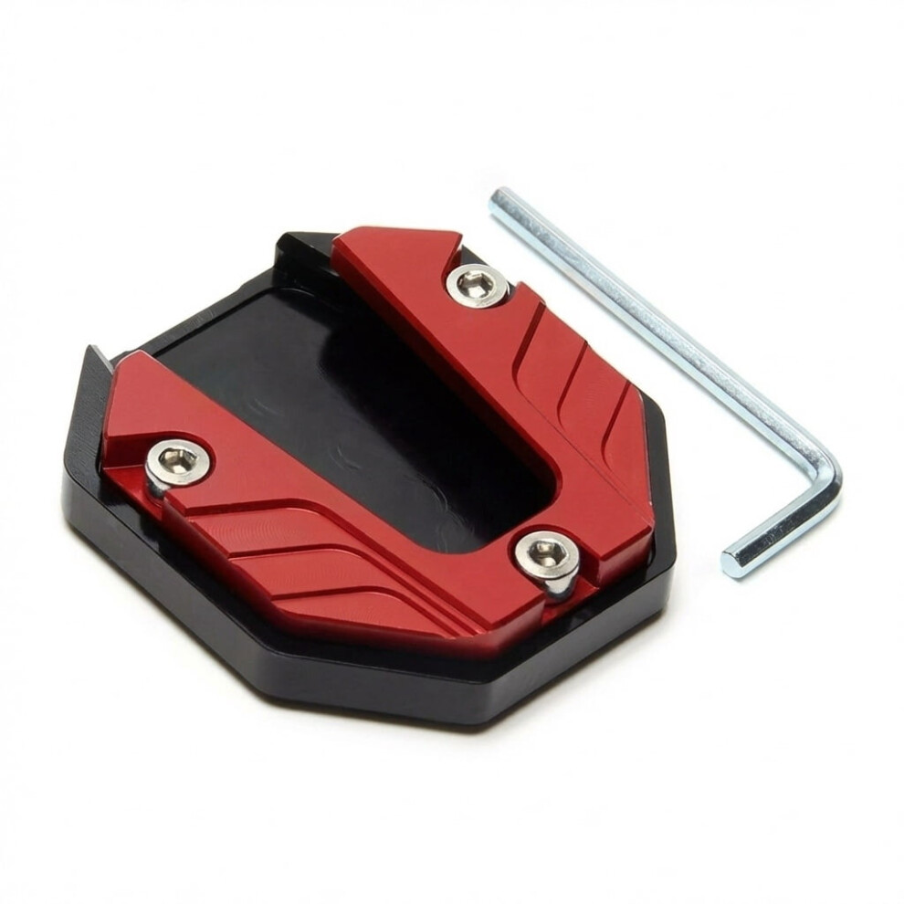 Motorcycle Kickstand Pad Â 1Pc Anti-Slip Enlarged Base Plate Compatible With Touring & Sport Bikes 9425574059154