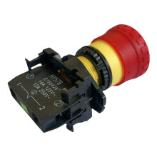 Interrupteur à bouton-poussoir d'arrêt d'urgence HY57B – 125–250 V,