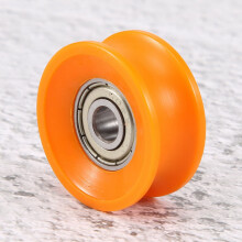 4 kpl 6 x 30 x 13 mm muovipäällysteisiä tiivistettyjä laakereita, terästä 606Z, syvän U-uraisen ohjainkiskon hihnapyörä, 0k347