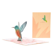 YIEMEEN 3D Pop-Up Animal Bird Greeting Card for Birthday Mother's Day Wedding Party Graduation with Envelope