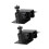 Solar Panel Gutter Mounts Aluminum Plastic 2 or 4 Pack 5