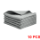 Microfiber Waffle Cleaning Cloths30x30cm10Pack 1