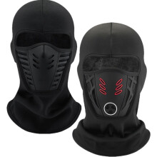 Winter Rider Warme Anti-Haze Balaclava, Verdikte Winddichte Thermische Volledige Gezichtsmasker voor Motorrijden, Skiën, Sneeuw en Fietsen