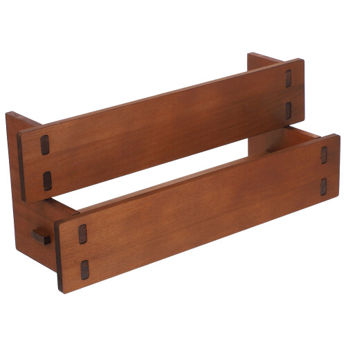 Holzregal, hellbraun, 1 Stück