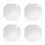 Electrical Box Covers Metal Octagonal 4-Pack 1
