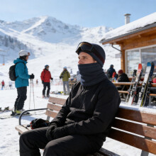 Unisex-Winter-Sturmhaube mit Ohrenschutz – Geeignet für Radfahren, Skifahren, Laufen und andere Aktivitäten bei kaltem Wetter