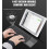 Πτυσσόμενο ασύρματο πληκτρολόγιο με touchpad, επαναφορτιζόμενο πληκτρολόγιο τσέπης 6