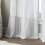Flounced Curtain Panel, 84-inch, White,1Q82460GWT 4