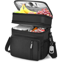 Boîte à lunch isotherme et étanche NestE16L avec sac et décapsuleur intégré – Idéale pour le travail, les pique-niques et la plage. Convient
