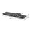 Ergonomic Wired Gaming Keyboard and Mouse with LED Lighting in Black 8