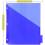 Plastic Binder Dividers with One Front Pocket and Tab Binder Divider for 3 Ring Binder, Multicolor, 10 Pack 3