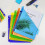Plastic Binder Dividers with One Front Pocket and Tab Binder Divider for 3 Ring Binder, Multicolor, 10 Pack 6