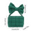 Pleated Bow Crossbody Bag for Women, Soft Polyester, 3