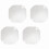 Electrical Box Covers Metal Octagonal 4-Pack 2
