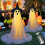 Διακόσμηση με φαντάσματα για το Halloween, τηλεχειριστήριο, επεκτεινόμενος στύλος, 2,1 3