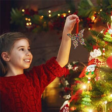 Ornement Papillon Ornement Suspendu Papillon DéCorations Papillon Ornements Souvenirs Papillon Ornements D'Arbre B