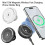 Μαγνητική βάση ασύρματου φορτιστή Mini15W για iPhone, Apple 4