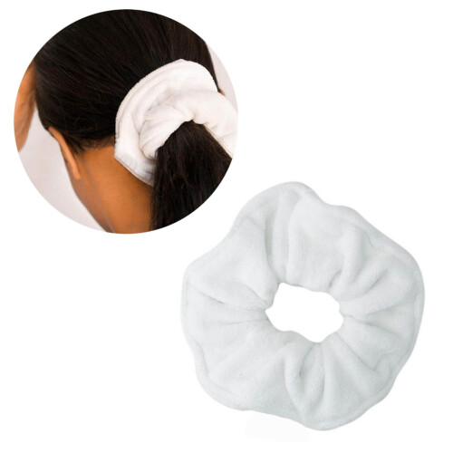 Mikrofiber hårtørrer scrunchie hestehaleholder 1