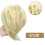 Hårextensions Scrunchie Klo Klips Glat Rodet Knold1 2