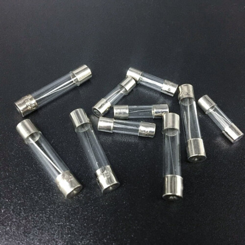 Συλλογή από γυάλινες ασφάλειες 5x20mm 0,2A–20A (100 τεμάχια) 2