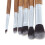 Premium Makeup Brush Set 11 Pcs Fine Workmanship with Cloth Storage Bag 9