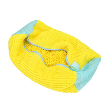 Borsa per lavaggio delle scarpe 39x19cm Gialla Poliestere+Peluche