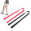 2 pièces sangle de levage de jambe rouge/noir 115,5 cm nylon 1