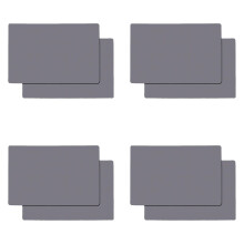 Extra Thick Silicone Mats for Kitchen Counter, 16 x12inch Waterproof Large Countertop Protector Mat, 8 Pack Silicone Craft Mat, Silicone Placemat