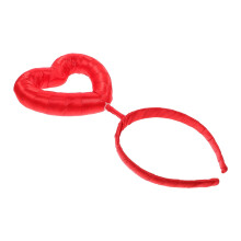 Bandă roșie în formă de inimă pentru nuntă, cu material plastic confortabil