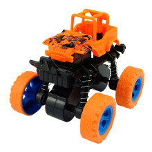 Friksjonsdrevet stuntbilleke: 360 spinn og vend, terrenggående monstertruck med sklisikre dekk – kompatibel med alderen 2–5 år, bursdag/jul