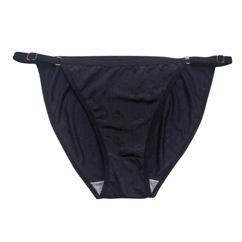 Basic Seamless Slips Plus Size Schwarz S