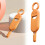 Ferramenta para ejeção de cartão SIM com capa de silicone e chaveiro. 2