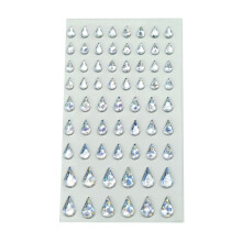 Face Rhinestones Pearls Sparkling Face Jewelry Beauty Unique Makeup Enthusiast Gemstones for Social Gatherings