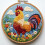 Punch Needle Embroidery Kit with Hoop and Stamped Pattern - 1
