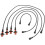 Set de 5 fire bujii Volkswagen – silicon de 7 mm, 1