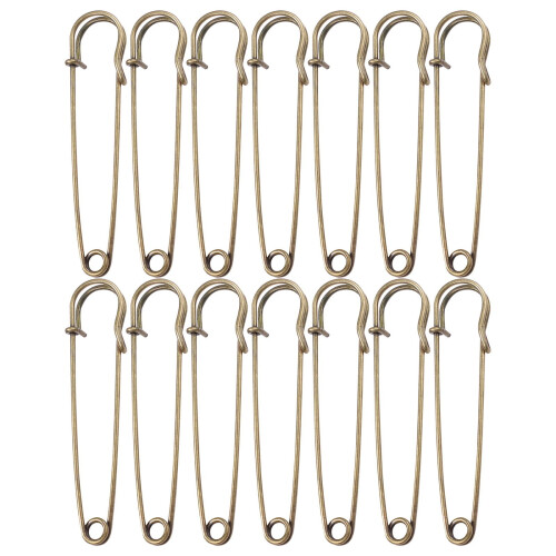 Bronze Paper Clips 1.5 Inch 15 Pack