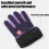 Thermal Gloves Waterproof Windproof Non-Slip Touchscreen 8