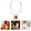 Tändsticksburk i glas med träpropp - 1-pack 1