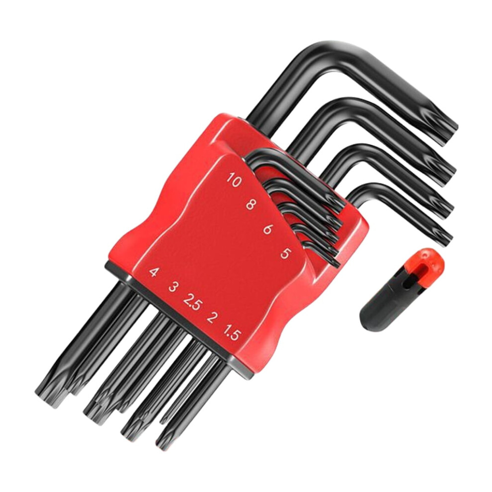 9Piece/Set Torxs Star Wrench Hex Key Steel Hex Head Spanner Professional Repair Tool For Mechanics And Diy Projects 9071309977264