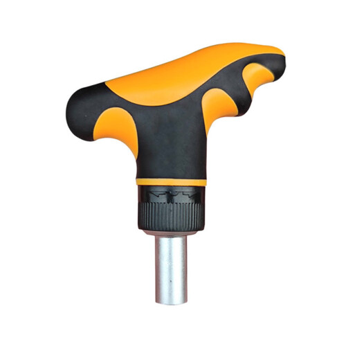 T Handle Ratcheting Driver 1/4” Ratcheting Bit Driver T Handle 1/4 Extension Socket Drill Bit Holder Hand Tool