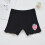 Pigers sommershorts med elastisk talje, sort, 3 år 3