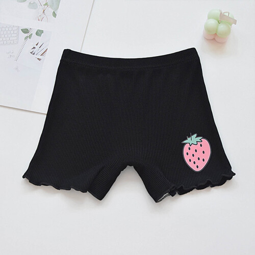 Pigers sommershorts med elastisk talje, sort, 3 år 2