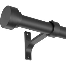 Állítható teleszkópos függönyrúd 2,5 cm átmérőjű, 40-385 cm, meleg arany színben