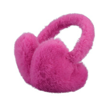 Women's Solid Color Heart Shaped Winter Ear Protection Warm Earmuffs Antifreeze Ear Warmers Head Worn Plushes Earmuffs Cute Heart Design