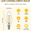 Ampoule LED E12 candélabre 4W 450lm 3000K Dimmable (lot de 12) 2