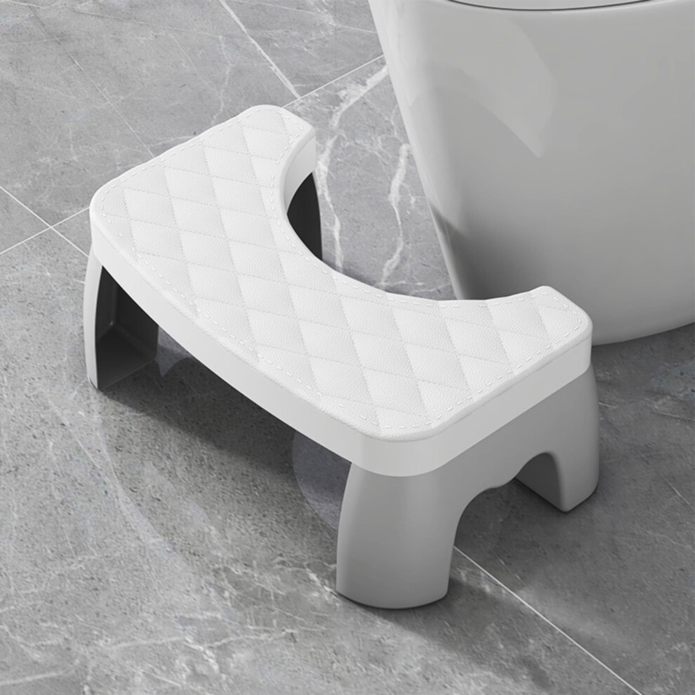Toilet Stool Squatting Poop Stool Bathroom Potty Step Stool Toilet Assistance Steps Step Stool Fits All Toilets Detachable Stackable