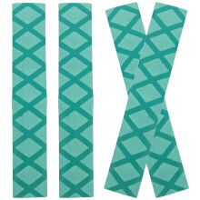 Green Drumstick Protectors – 2 Pairs, Heat-Shrink Sleeve